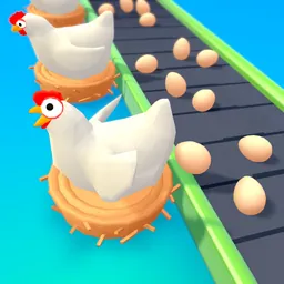 Idle Egg Factory 3D logo