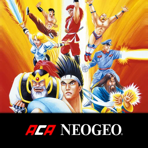 WORLD HEROES ACA NEOGEO logo
