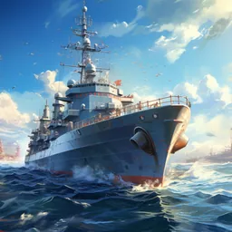Force of Warships: Naval Games logo