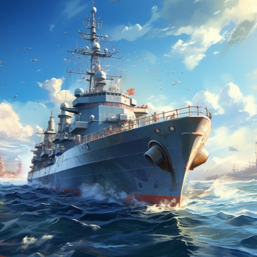 Force of Warships: Naval Games logo