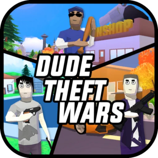 Dude Theft Wars FPS Open World logo