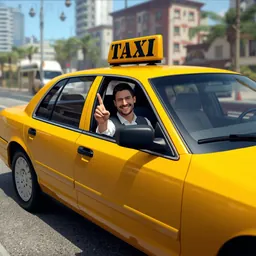 Grab City Taxi: Car Games 3D logo