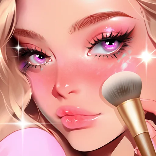 Makeup Stylist -DIY Salon game logo