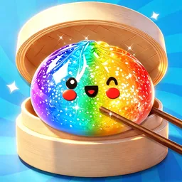 Dumpling Squishy Art Designer logo