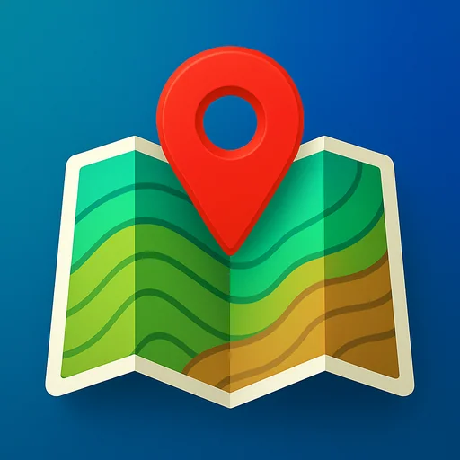 3D Offline Maps: GPS tracker logo
