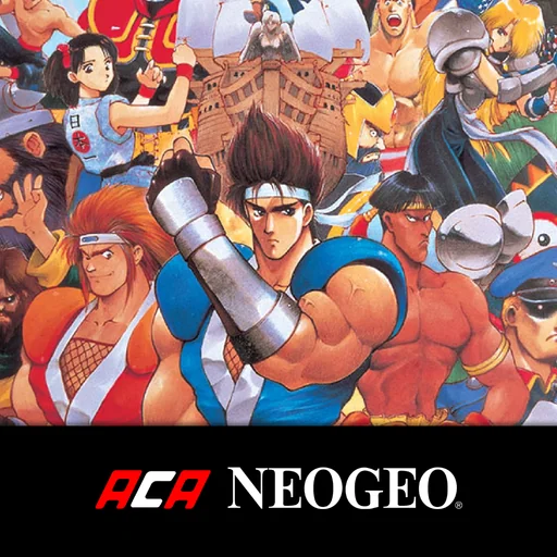 WORLD HEROES 2 JET ACA NEOGEO logo