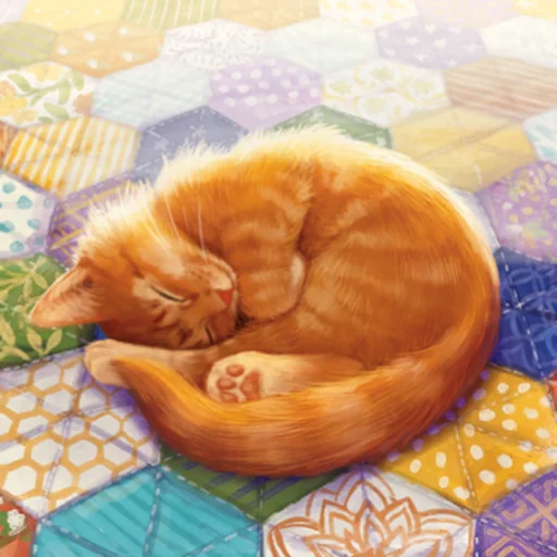 Quilts and Cats of Calico logo