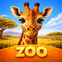 Zoo Life: Animal Park Game logo