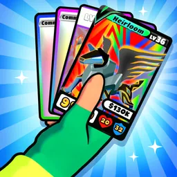 Card Evolution: TCG hyper game logo