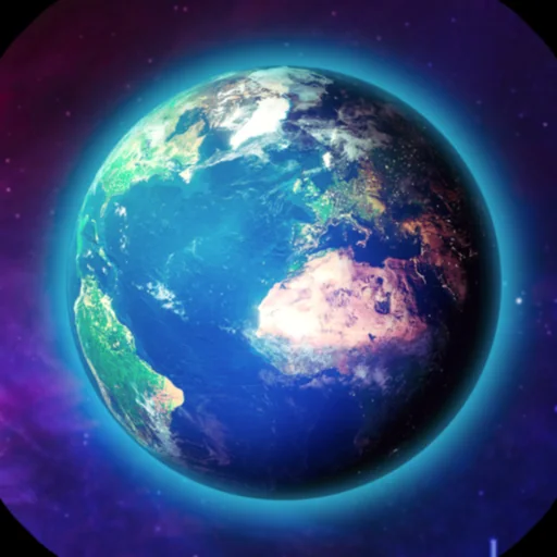 Globe Planet 3D - Earth Map logo