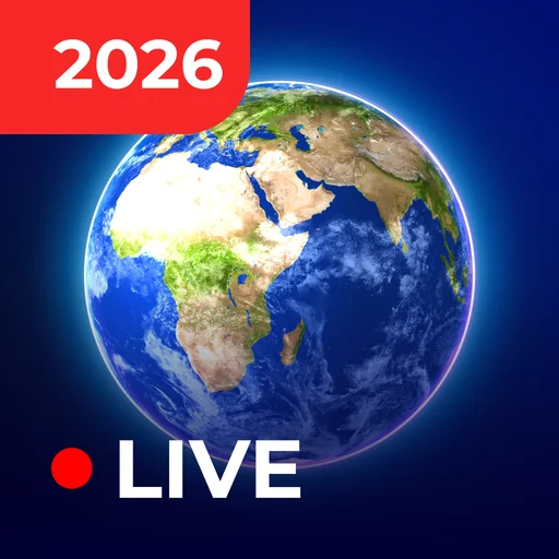Globe Earth 3D - Live Map logo