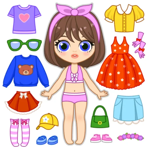 Dress up Games for Little Girl logo