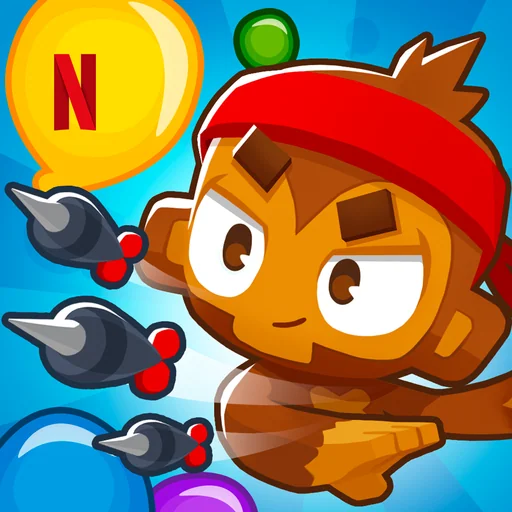 Bloons TD 6 NETFLIX logo