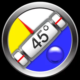 Clinometer + bubble level logo