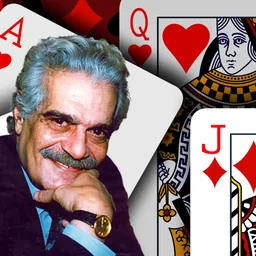 Omar Sharif Bridge Card Game logo