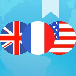 French Dictionary + © logo