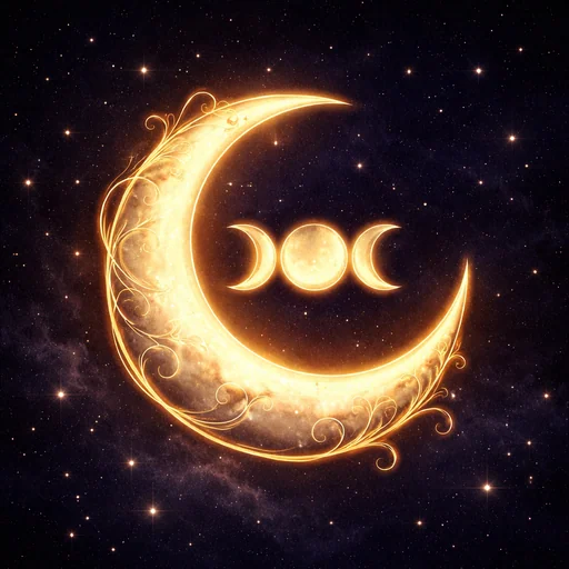 Wiccan Moon logo