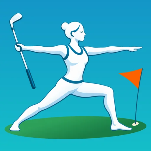 Better Golf Through Yoga logo