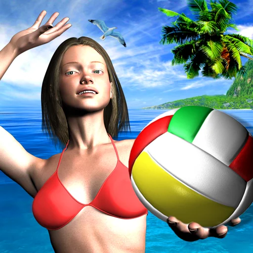 Over The Net Beach Volleyball logo