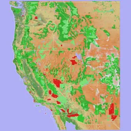 Scenic Map Western USA logo