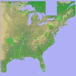 Scenic Map Eastern USA logo