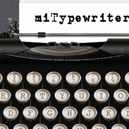 miTypewriter for iPad logo