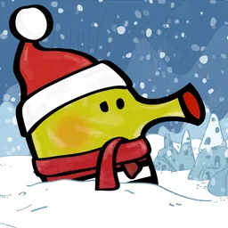 Doodle Jump Christmas PLUS logo