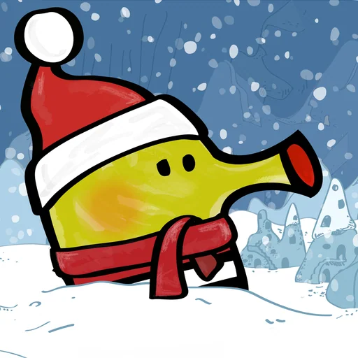 Doodle Jump Christmas PLUS logo