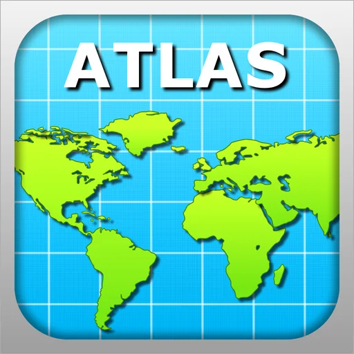 Atlas Pro: Maps & Facts logo