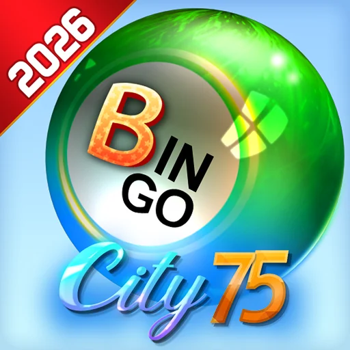 Bingo City 75: Bingo & Slots logo