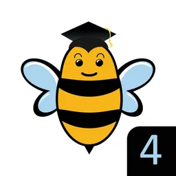 Spelling Bee for Kids - Spell 4 Letter Words logo