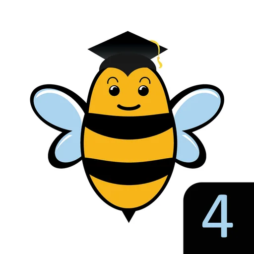 Spelling Bee for Kids - Spell 4 Letter Words logo