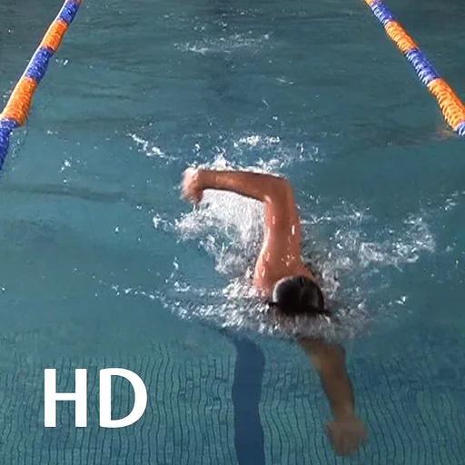 Swim Coach Plus HD logo