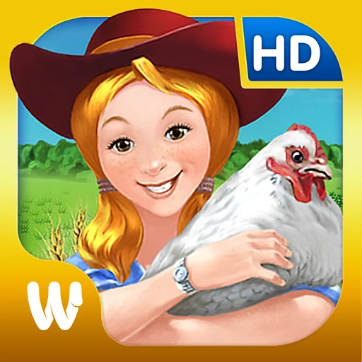 Farm Frenzy 3 HD. Farming game logo