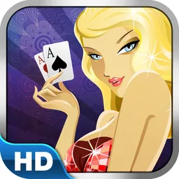 Texas HoldEm Poker Deluxe HD logo