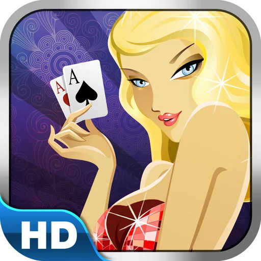 Texas HoldEm Poker Deluxe HD logo