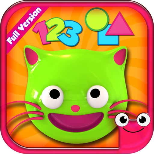 Preschool EduKitty-Kids Games logo