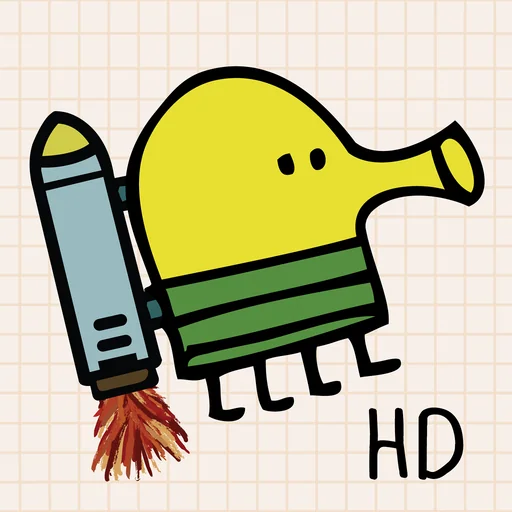 Doodle Jump HD logo