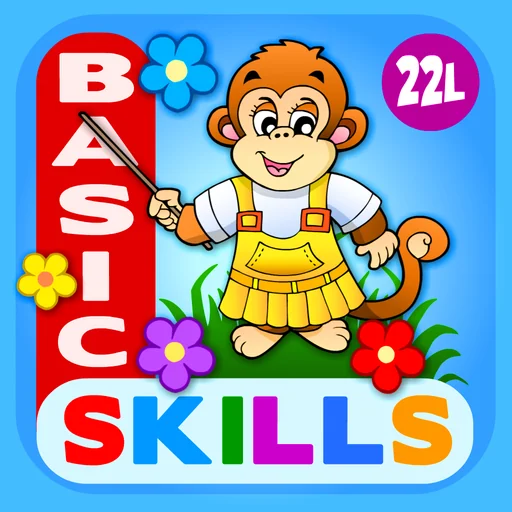 Abby Monkey Basic Skills Pre K logo