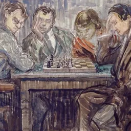 Chess Puzzles: World Champions logo