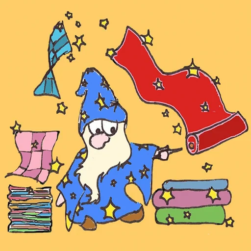 Quilt Wizard logo