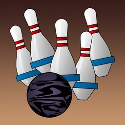 5 Pin Bowling logo