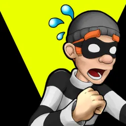 Robbery Bob - King of Sneak logo