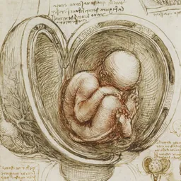 Leonardo da Vinci: Anatomy logo