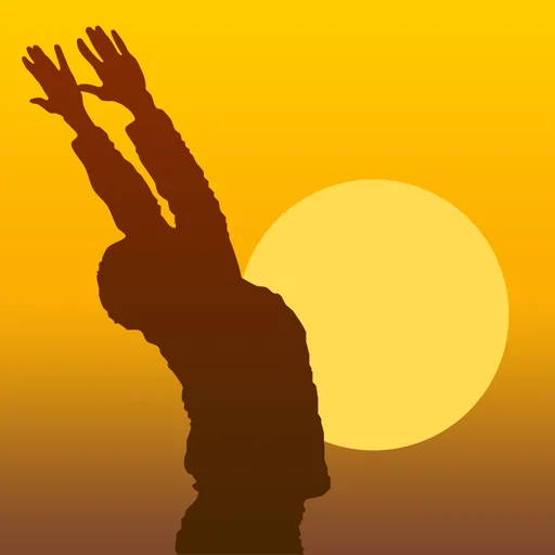 Yoga Sun Salutation logo