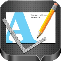 BusinessCardDesigner - Business Card Maker with AirPrint logo
