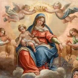 RosaryPlus Catholic Devotions logo