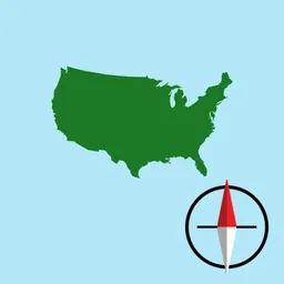 UTM Grid Ref Compass logo