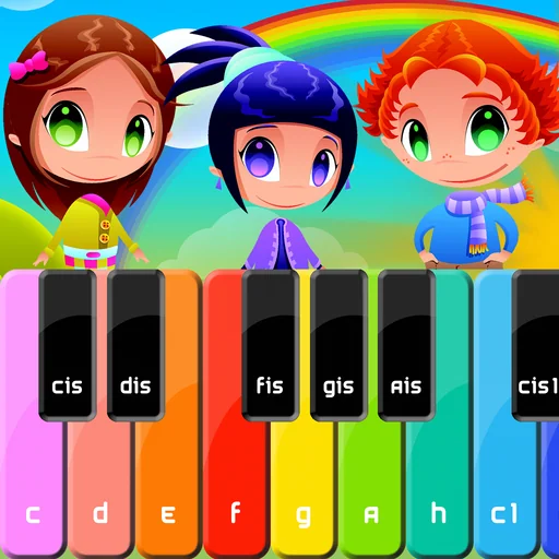 Pianinko - plansze z nutkami logo