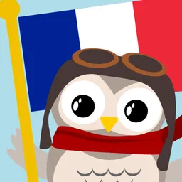 Gus on the Go: French logo